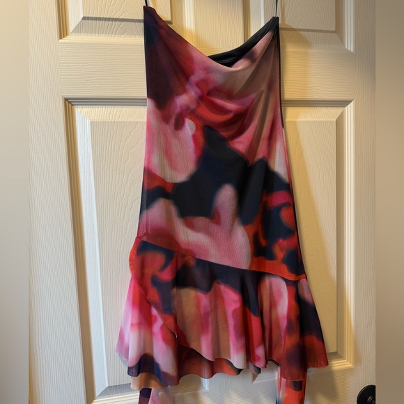 Zara Printed Tulle Dress - Picture 5 of 9